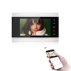 Jeatone Tuya 7 pouces WiFi interphone vidéo sans fil interphone avec caméra oculaire de détection automatique 1080P pour maison appartement extérieur