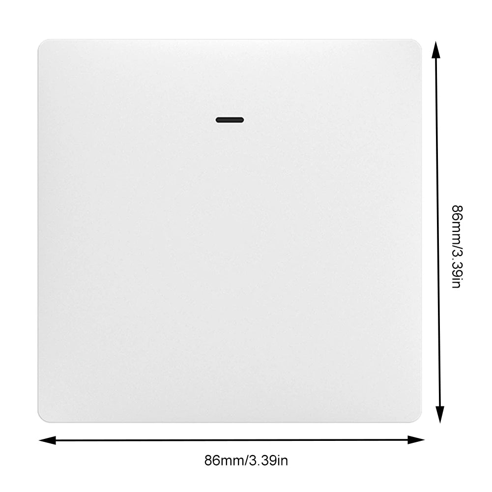 Joli Mural Intelligent à 1/2/3 lèvent, Commande Vocale, Alexa, Google Home, Tuya, Application WIFI, Télécommande, Bouton Poussoir, Aucun airies Requis