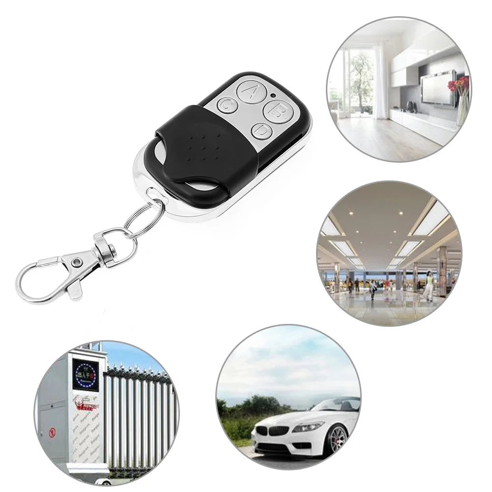 10 pièces 433MHz copie intelligente duplicateur télécommande 4 boutons électrique porte de Garage ouvre-porte télécommande Code de clonage clé de voiture