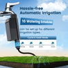 GIRIER Minuterie d'eau intelligente Minuterie d'arrosage WiFi Aucun hub requis pour l'irrigation goutte à goutte de tuyau d'arrosage fonctionne avec l'application Tuya prend en charge Alexa