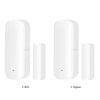 Détecteur intelligent d'ouverture/fermeture de porte WiFi/Zigbee, Notification de capteur de porte de fenêtre Tuya, prise en charge pour Google Home/Alexa pour la maison