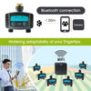 Minuterie d'arrosage intelligente, minuterie d'eau bidirectionnelle, WiFi, Bluetooth, d'argile de jardin, électrovanne intelligente, télécommande de téléphone sans fil