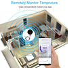 Haozee Tuya Thermomètre WIFI intelligent avec sonde de température externe Charge USB ou batterie rechargeable