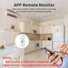 Tuya Zigbee WiFi capteur de température et d'humidité APP moniteur à distance pour maison intelligente var SmartLife fonctionne avec Alexa Google Assistant