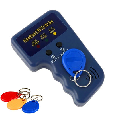 Duplicateur d'écriture portable RFID 125KHz, copie EM4305 T5577, lecture réinscriptible EM4100/TK4100, porte-clés d'identification, carte d'étiquette, expédition rapide