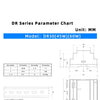 Alimentation à découpage sur rail DIN sortie DR-60W 5V 12V 15V24V 24V DC 220V à 12V transformateur 5v module boîte d'alimentation
