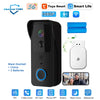 Sonnette vidéo WiFi 5G 2.4G, 1080P, Tuya, interphone intelligent sans fil pour l'extérieur, caméra sans fil étanche avec sonnerie d'alimentation AC/DC