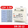 Alimentation à découpage sur rail DIN sortie DR-60W 5V 12V 15V24V 24V DC 220V à 12V transformateur 5v module boîte d'alimentation