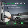 Goneo-Câble de Chargement existent Électrique, EV/PHEV, Type 2, 3 Phases, 22kw, 11kw, 7kw, Vop 2 à Vop 2, Hybrid Auto Cable T2