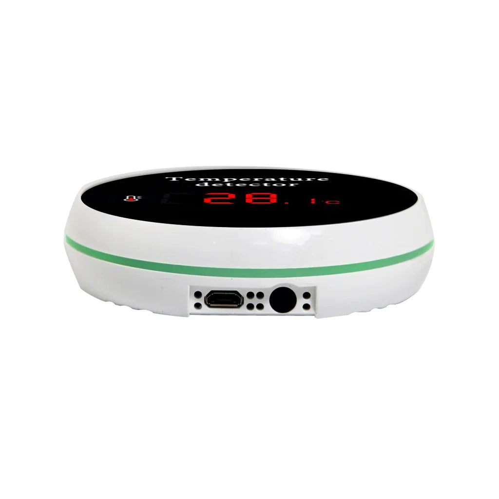 Haozee Tuya Thermomètre WIFI intelligent avec sonde de température externe Charge USB ou batterie rechargeable