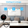 Haozee Tuya Thermomètre WIFI intelligent avec sonde de température externe Charge USB ou batterie rechargeable