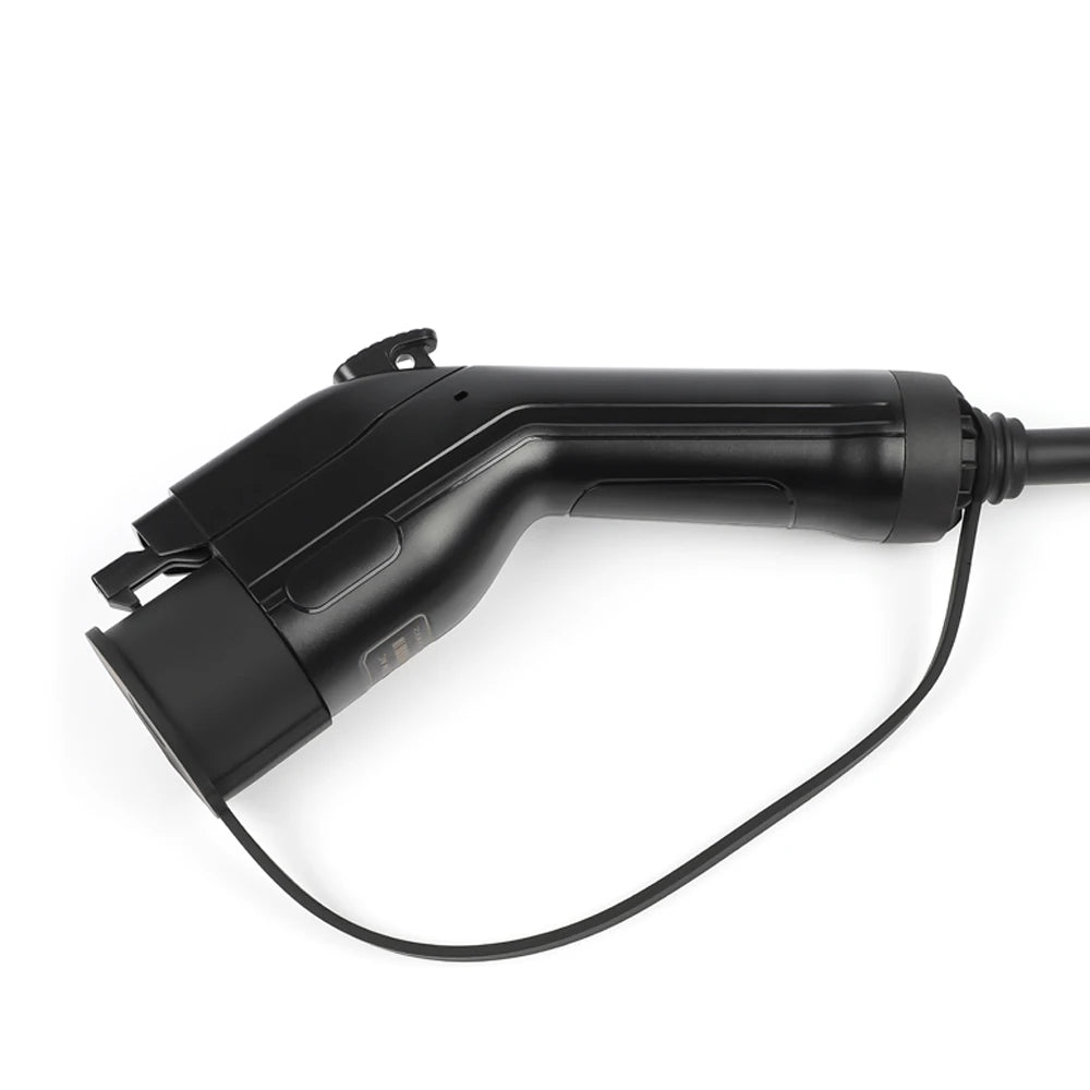Câble de charge mâle vers femelle pour voiture électrique, station de charge, sac de rangement, type 2 à type 1, 32A, 7KW EV, 5 mètres