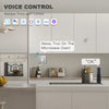 BSEED-Prise Murale Wifi EU Standard 86x86mm, Moniteur d'Alimentation Intelligent, Fonctionne avec Google Alexa