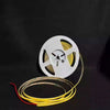 Bande lumineuse CCT COB flexible à intensité variable, ultra fine, DC24V, 5mm, 608 LED/m, 2700-6500K, Densité LED, Éclairage décoratif, Bande de chambre LED