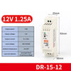 Alimentation à découpage sur rail DIN sortie DR-60W 5V 12V 15V24V 24V DC 220V à 12V transformateur 5v module boîte d'alimentation