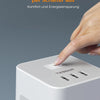 TESSAN Tour Extension Multiprise Protection contre les surtensions (1700J) avec 8 prises AC et 3 Ports USB Prise Multiple avec interrupteur pour la maison