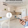 Tuya Zigbee WiFi capteur de température et d'humidité APP moniteur à distance pour maison intelligente var SmartLife fonctionne avec Alexa Google Assistant