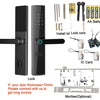 TTlock App se connecte sans passerelle serrure intelligente Wifi télécommande entrée sans clé serrure de porte à empreinte digitale numérique avec clavier