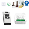 Commutateur de store de rideau 433MHz 110V 220V, télécommande sans fil à 2 voies, Module de volet roulant, émetteur récepteur, pour porte moteur