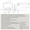 Interphone vidéo sans fil, écran 4.3 pouces, sonnette visuelle, Vision nocturne IR, caméra de Surveillance visuelle, caméra de sécurité pour maison intelligente