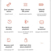 XIAOMI Portable Bluetooth haut-parleur Mini sans fil haute fidélité Surround son extérieur étanche Camping fête haut-parleur