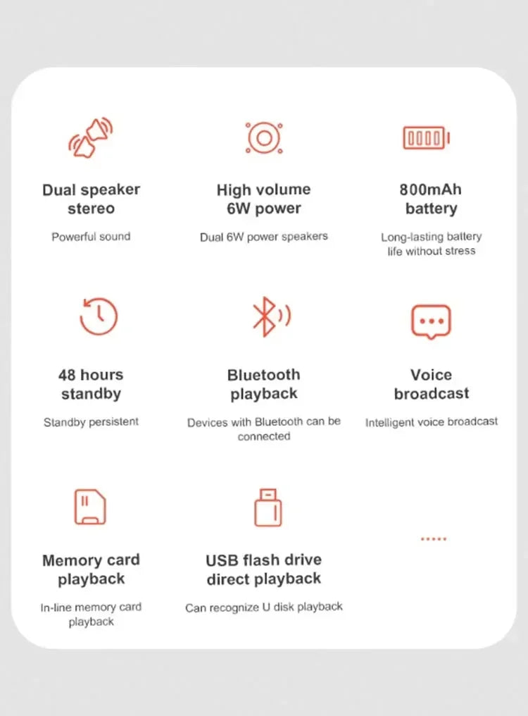 XIAOMI Portable Bluetooth haut-parleur Mini sans fil haute fidélité Surround son extérieur étanche Camping fête haut-parleur