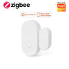 Tuya ZigBee – capteur de porte et fenêtre, détection de lumière Lux 2 en 1, alarme magnétique en temps réel, application, moniteur à distance, fonctionne avec Alexa Google