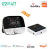 Thermostat sans fil WiFi RF433, pour chauffage au sol, eau, chaudière à gaz, pièce de maison, contrôleur de température Programmable intelligent Tuya