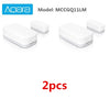 Aqara – capteur de porte et fenêtre Zigbee, Version mondiale, application pour maison intelligente, moniteur à distance sans fil, MCCGQ11LM, fonctionne avec Mi HomeKit