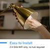 Alexa inda Wifi LED, Ampoule intelligente RVB, Sophblewith Alexa et Google Home, App lonely, 7 W, 806 LMDmmable, 2700k-6500k