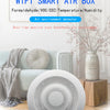 Tuya Zigbee/WiFi capteur de qualité de l'air moniteur boîte à air intelligente PM2.5 compteur de CO2 formaldéhyde cov capteur de température et d'humidité et passerelle
