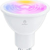 Ampoule réfléchissante Alexa, 4.5W, 350LM, ampoules intelligentes multicolores, contrôle d'application, compatible avec Alexa, Google Home, RVB et 2700K-6500K
