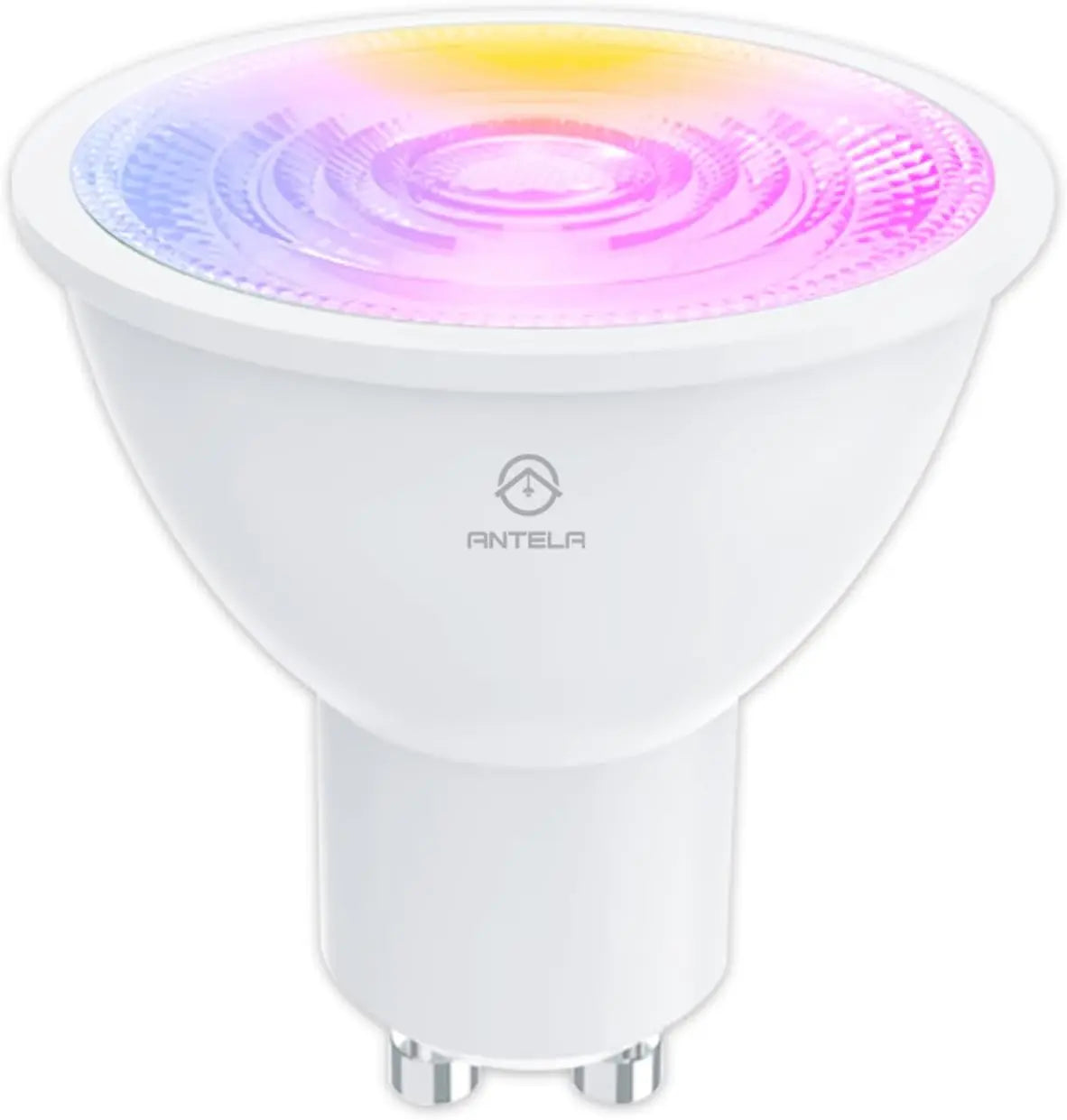 Ampoule réfléchissante Alexa, 4.5W, 350LM, ampoules intelligentes multicolores, contrôle d'application, compatible avec Alexa, Google Home, RVB et 2700K-6500K