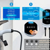 EVSE Wallbox 11KW 22KW Prise IEC62196-2 Triphasée Andrea Control pour Voiture Électrique Fey123 EV Chargeur 32A 7.6KW Vope2 Cable Car
