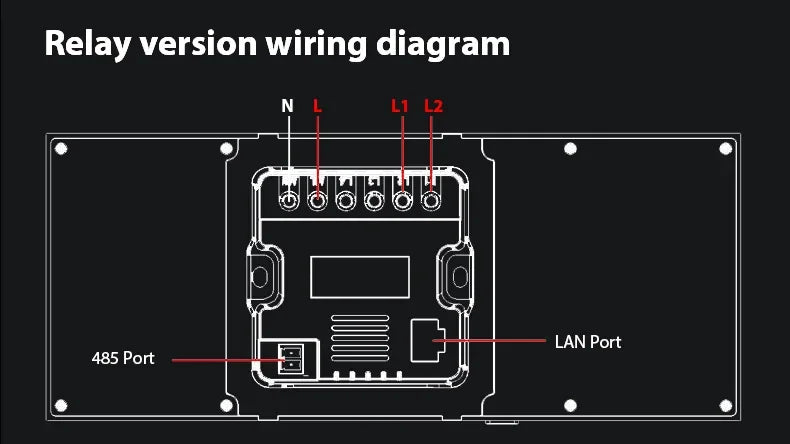 Jianshu-Panneau de contrôle Wifi Zigbee, pour maison intelligente, 6 pouces