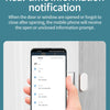 Tuya ZigBee – capteur de porte et fenêtre, détection de lumière Lux 2 en 1, alarme magnétique en temps réel, application, moniteur à distance, fonctionne avec Alexa Google