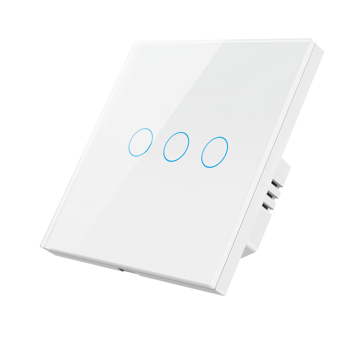 Tuya – interrupteur intelligent WiFi, fil neutre, lumière ue, aucun fil neutre requis, interrupteur tactile mural, 1/2/3/4 gangs, fonctionne avec Alexa Google Home