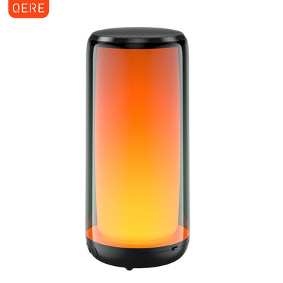 enceinte bluetooth puissantes12 types de lumières de couleur, veilleuse, escales, lampes, haut-parleur, 57mm, QSoutheast, Dolby Cinema, Soun