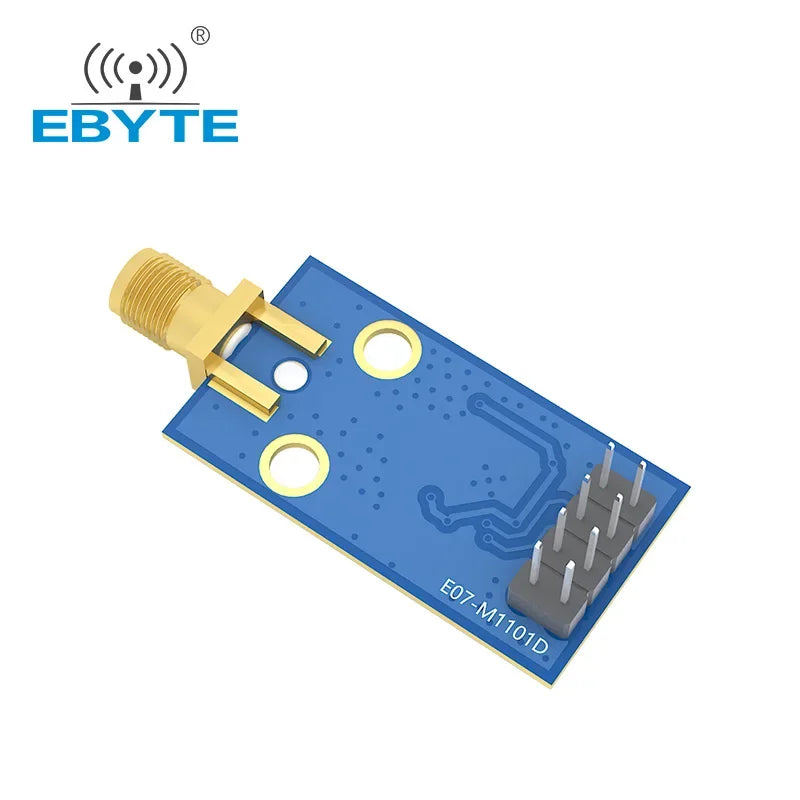 Technologie de communication éventuelles I de petite taille CC1101 technologie Transcsec sans fil EBYTE E07-M1101D-SMA carte de développement 433MHz à faible puissance