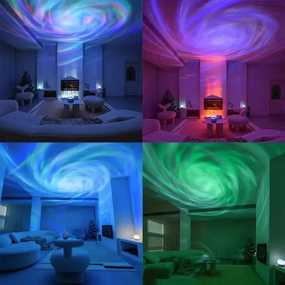 LED galaxie projecteur lumière colorée galaxie ciel projecteur chambre veilleuse enfants chambre décoration fête de noël décoration