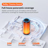 enceinte bluetooth puissantes12 types de lumières de couleur, veilleuse, escales, lampes, haut-parleur, 57mm, QSoutheast, Dolby Cinema, Soun