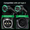 Cable pour vehicule electrique (VE) de Goneo Type 2 triphasé, 22KW/11KW, 32A/16A, 7M/5M, type 2 De type 2, EV,PHEV,chager Câble