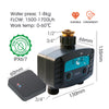 Minuterie d'arrosage intelligente, minuterie d'eau bidirectionnelle, WiFi, Bluetooth, d'argile de jardin, électrovanne intelligente, télécommande de téléphone sans fil