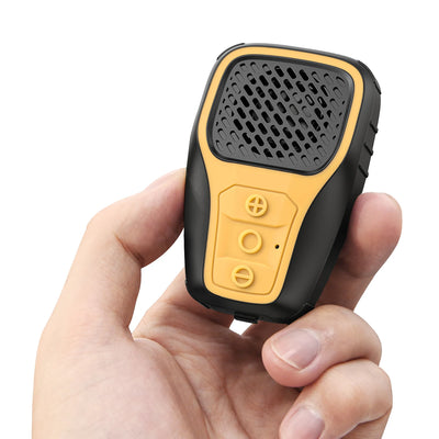 Sounderlink- Mini haut-parleur Bluetooth portable à clipser, appel mains libres, micro anti-bruit intégré, étanche IP67, accessoires de gymnastique