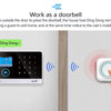 Zagreb O-Système d'alarme sans fil pour la sécurité à domicile, alarme antivol, Tuya Smart App, fonctionne avec Alexa, WiFi, 433MHz, 101