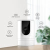 Caméra pour animaux de compagnie, caméra de sécurité intérieure, caméra pour animaux de compagnie avec application téléphonique, caméra de sécurité intérieure, caméra bébé pliable pour la sécurité de la maiso