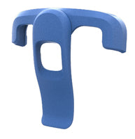 HC2X/HC5X HEALTHCARE POCKET/CARRYING CLIP - BLUE