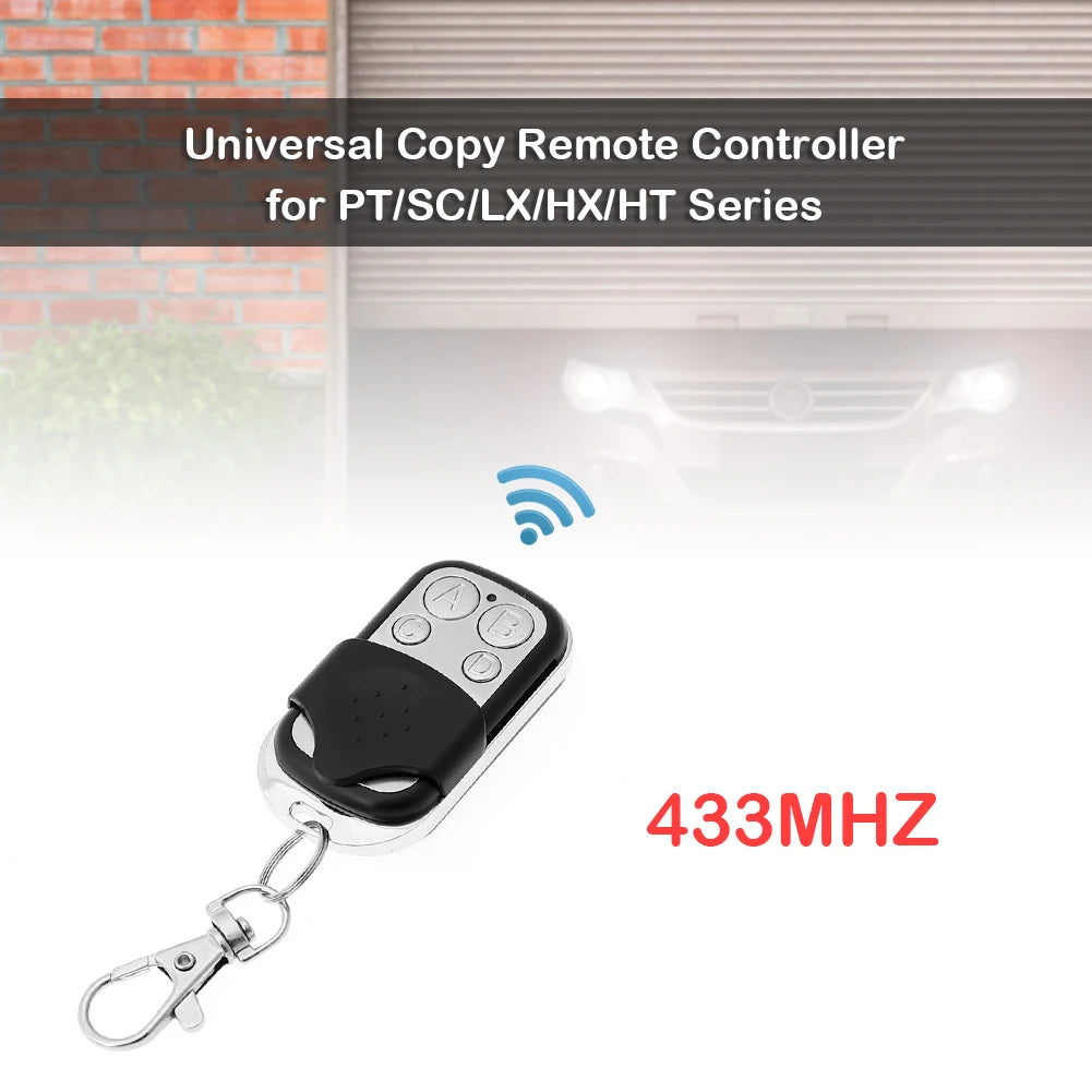 10 pièces 433MHz copie intelligente duplicateur télécommande 4 boutons électrique porte de Garage ouvre-porte télécommande Code de clonage clé de voiture