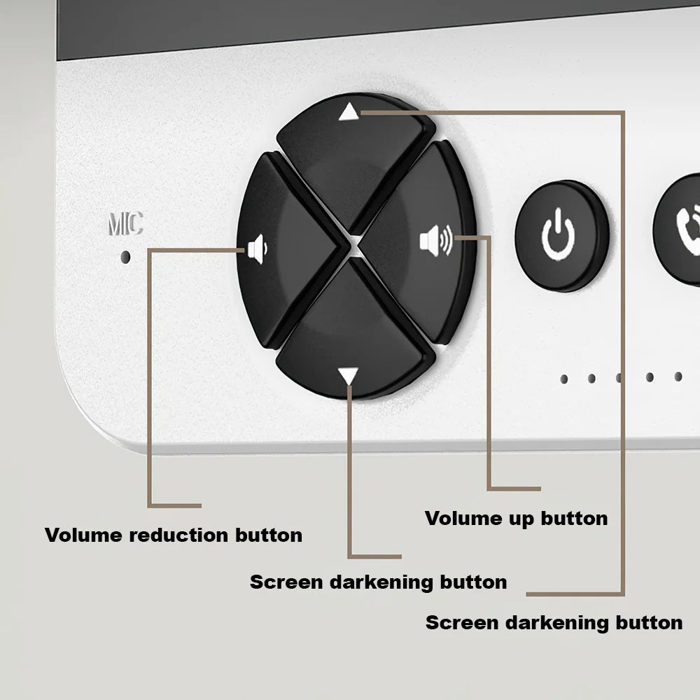 Interphone vidéo sans fil, écran 4.3 pouces, sonnette visuelle, Vision nocturne IR, caméra de Surveillance visuelle, caméra de sécurité pour maison intelligente