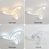 Plafonnier LED à intensité modulable avec télécommande, luminaire de plafond moderne, idéal pour une cuisine ou une chambre à coucher, 30W, 3000K-6500K